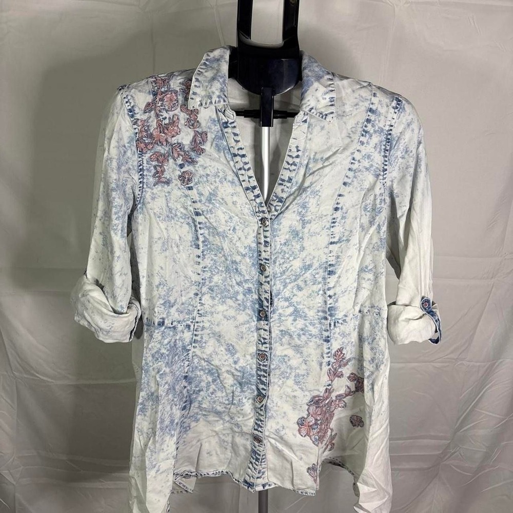 Vintage America button up blouse